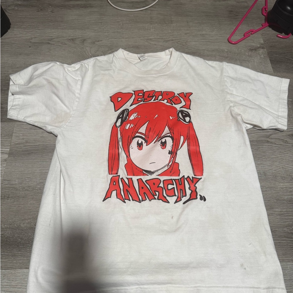 Destroy anarchy T shirt